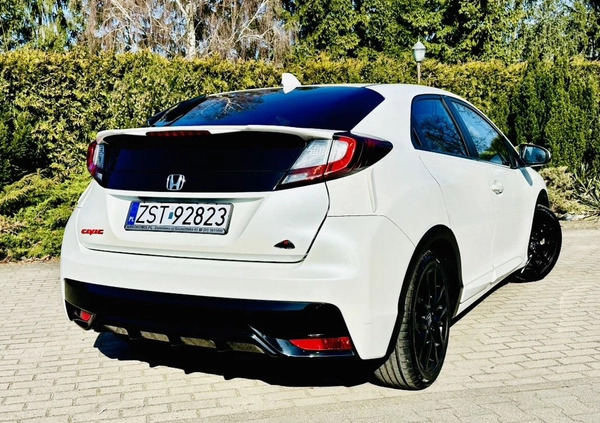 Honda Civic cena 59900 przebieg: 108456, rok produkcji 2015 z Kostrzyn małe 781